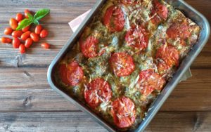 Lasagne pesto e pomodori